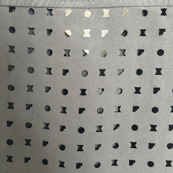 Fox Button up Shirt Black sleeveless size Large - Picture 3 of 5